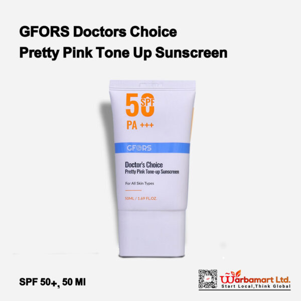 GFORS Doctors Choice Pretty Pink Tone Up Sunscreen