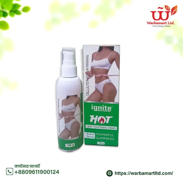 Ignite Hot Skin Tightening Cream 100ml