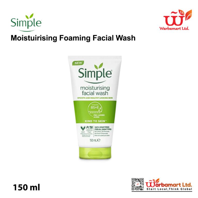 Simple Moisturizing Foaming Facial Wash