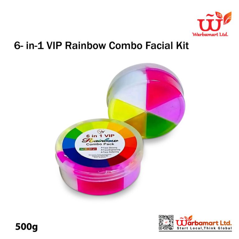 6 in 1 VIP Rainbow Combo Face Pack