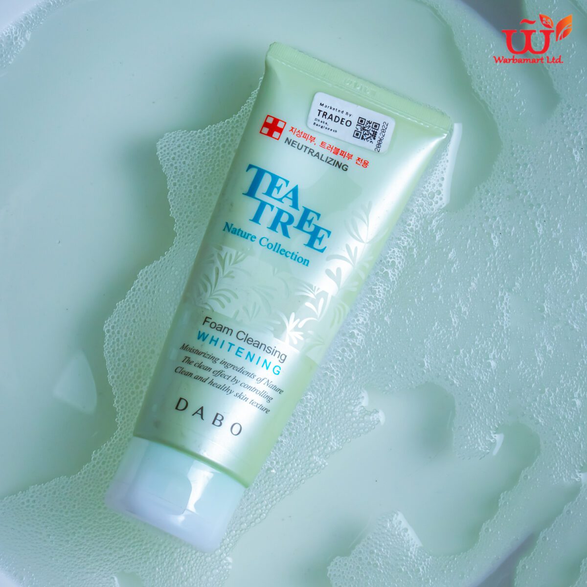 Dabo Tea Tree Nature Collection Foam Cleansing (150ml) - Image 2