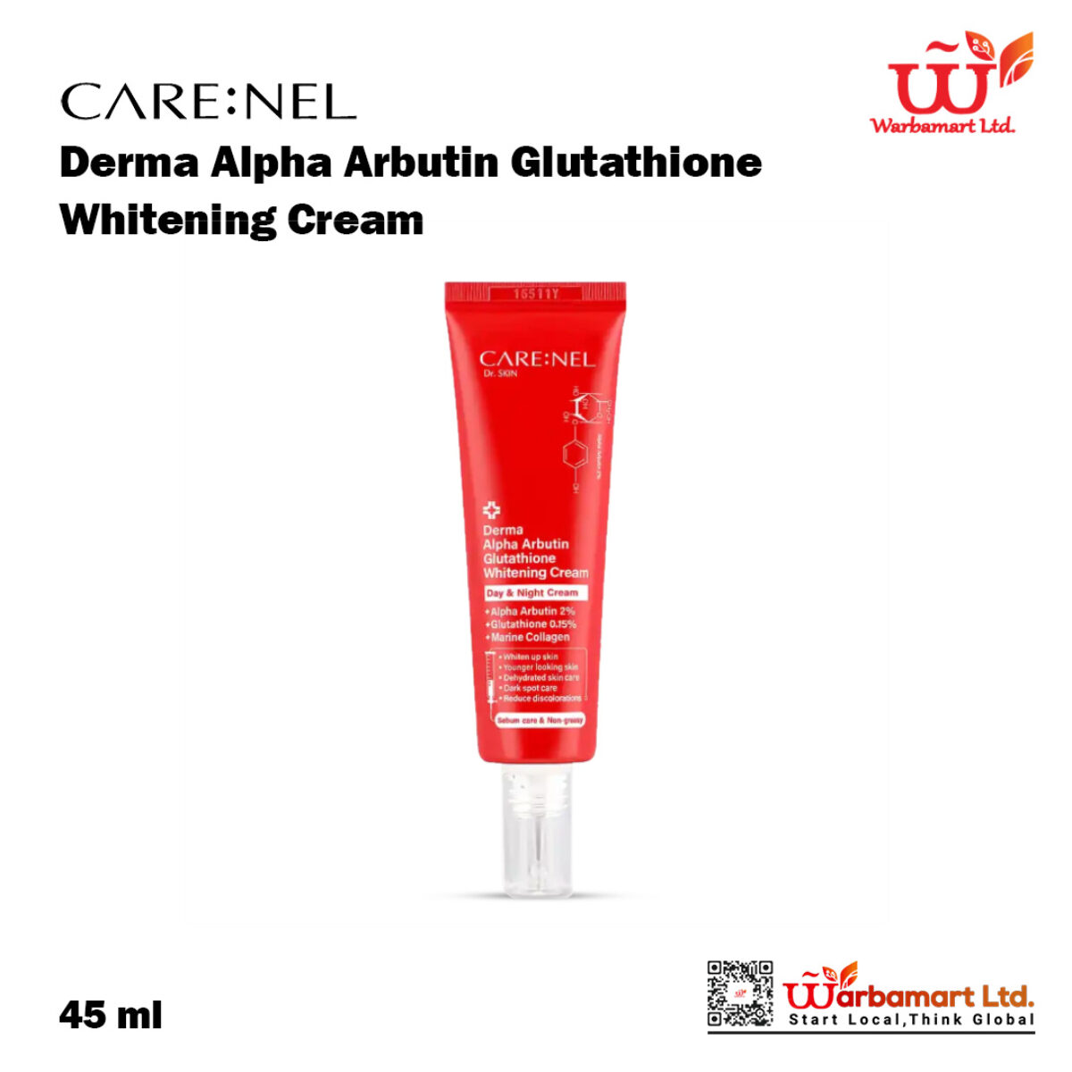 can i take glutathione with antibiotics Care Nel Derma Alpha Arbutin Glutathione Whitening Cream 45ml
