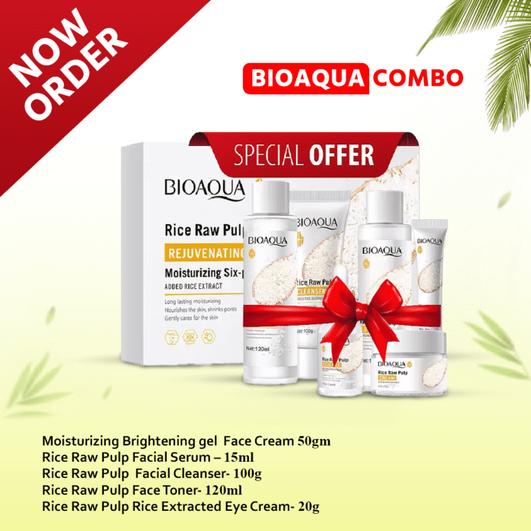 BIOAQUA Raw Rice Pulp Combo Set