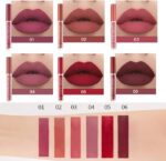 HANDAIYAN 6 Colors Long Waterproof Lipsticks Non-Stick Cup Lipgloss set A - Image 6