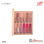 Handaiyan 12 Color Matte Liquid Lipstick Set Long-Lasting Waterproof Proof Set B