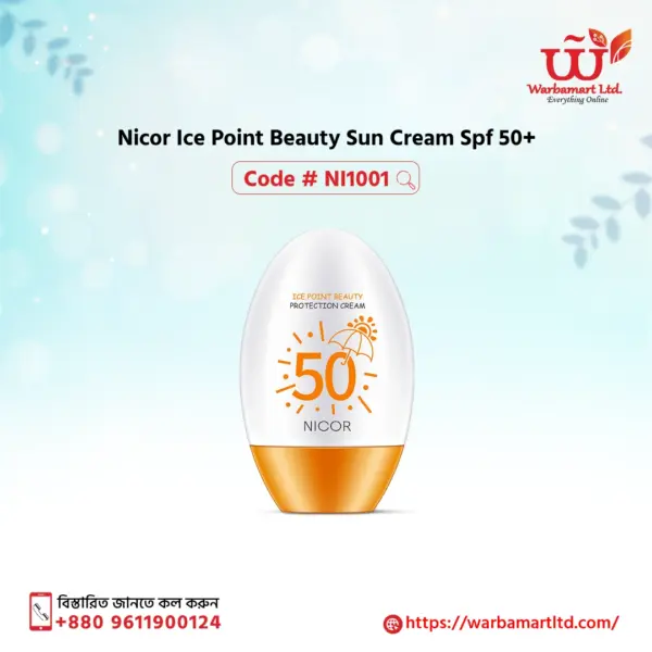 Nicor Ice Point Beauty Sun Cream Spf 50+