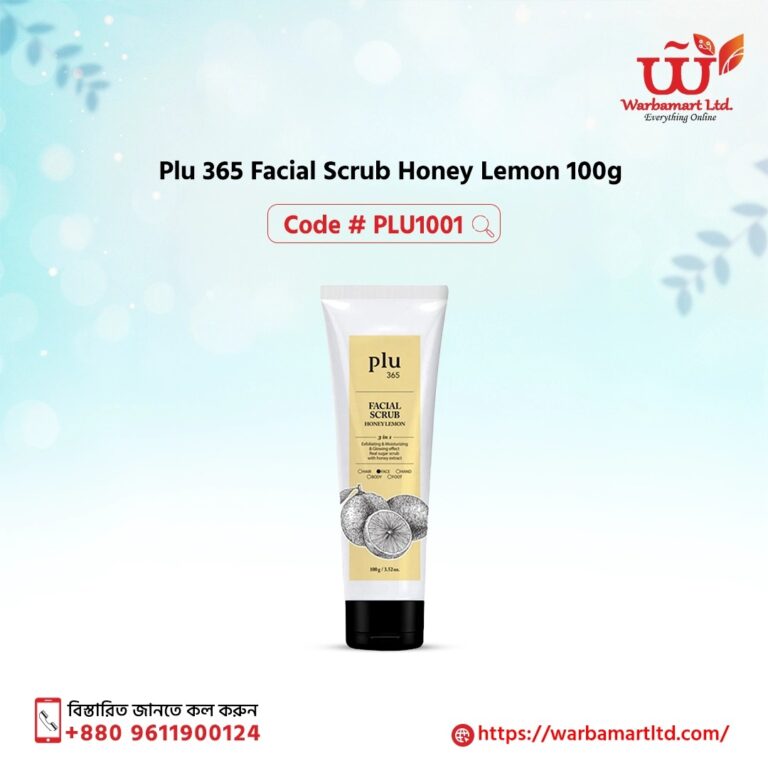 Plu 365 Facial Scrub Honey Lemon 100g